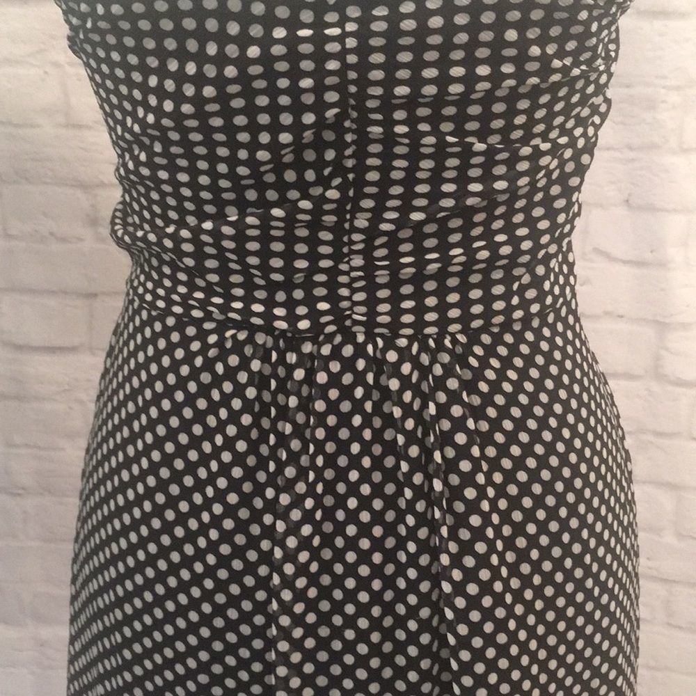 Vintage Polka Dot Halter Knee-Length Dress - Small - Picture 7 of 12